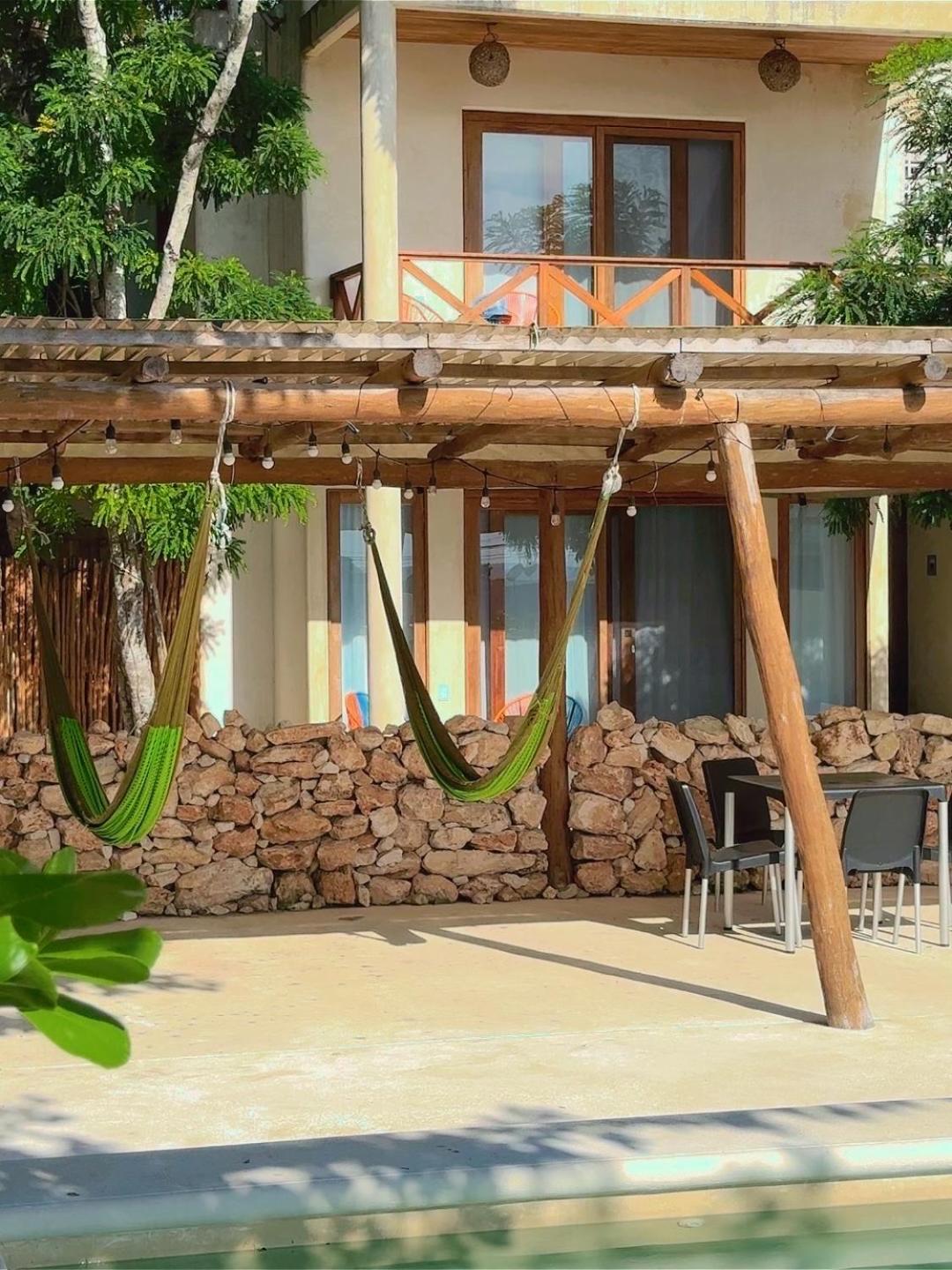 Hotel & Eco Cabanas Azul Maria Bacalar Exterior photo